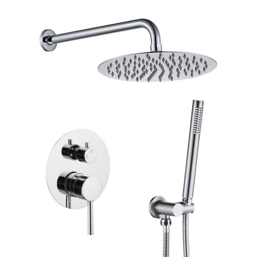 Душева система VBI MILANO CHROME прихованого монтажу