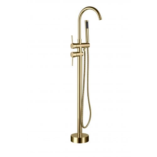 Змішувач для ванни VBI MILANO GOLD для підлоги Змішувач для ванни VBI MILANO GOLD для підлоги