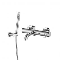 Змішувач для ванни та душу VBI MILANO CHROME настінний