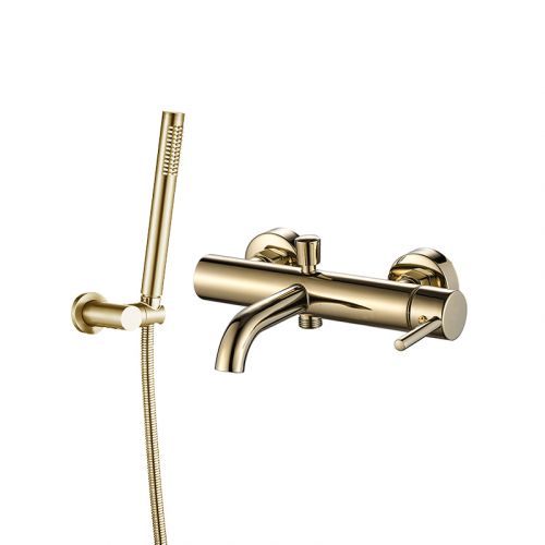 Змішувач для ванни та душу VBI MILANO GOLD настінний