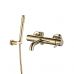 Змішувач для ванни та душу VBI MILANO GOLD настінний