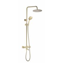 Душовий гарнітур VBI MILANO GOLD з термостатом та виливом