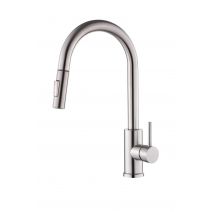 Змішувач для кухні VBI FLUSSO NICKEL