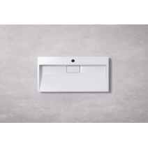 Умивальник (раковина) VBI ESTE 80 WHITE 1/O накладний підвісний