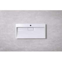 Умивальник (раковина) VBI ESTE 90 WHITE 1/O накладний підвісний