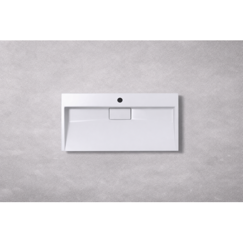 Умивальник (раковина) VBI ESTE 90 WHITE 1/O накладний підвісний