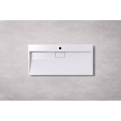 Умивальник (раковина) VBI ESTE 100 WHITE 1/O накладний підвісний