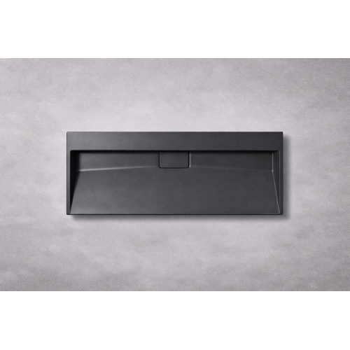 Умивальник (раковина) VBI ESTE 120 BLACK накладний підвісний