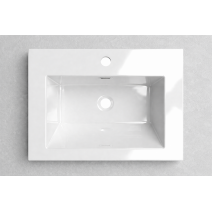 Умивальник (раковина) VBI LAPIO 75 WHITE врізний