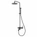SMART CLICK система душова-змішувач для ванни, верхній душ 255 мм коло латунь, ручний душ