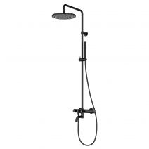 SMART CLICK система душова-термостат для ванни, верхній душ 255 мм коло латунь, ручний душ