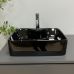 Умивальник (раковина) VBI FORLI BLACK GLOSSY накладний