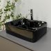 Умивальник (раковина) VBI FORLI BLACK GLOSSY накладний