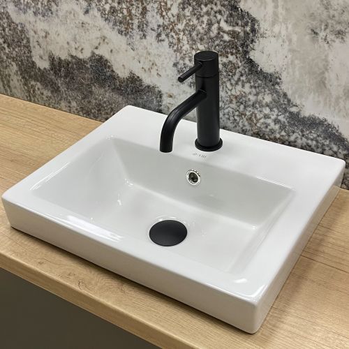 Умивальник (раковина) VBI ACQUARO S WHITE врізний