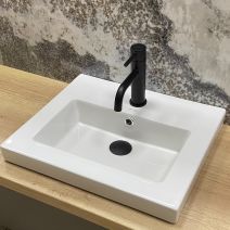 Умивальник (раковина) VBI ACQUARO WHITE врізний