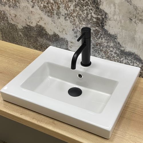 Умивальник (раковина) VBI ACQUARO WHITE врізний