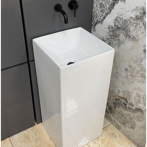 Умивальник (раковина) VBI ELLERA WHITE підлоговий