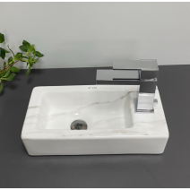 Умивальник (раковина) VBI KOMO L CALCATTA накладний підвісний