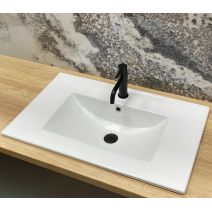 Умивальник (раковина) VBI FERRARA 75 WHITE врізний