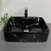 Умивальник (раковина) VBI FORLI BLACK MARMO GLOSSY накладний