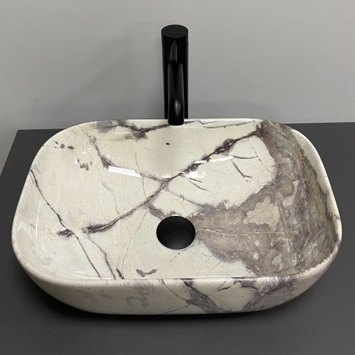 Умивальник (раковина) VBI RAVENNA SAND GLOSSY накладний