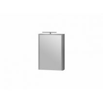Зеркальный шкаф "Livorno-50" структурный серый
