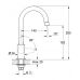 BauFlow Однорычажный кран для кухонной мойки (31220000)