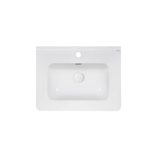 Раковина Qtap Albatross 9H 600х460х180 White з донним клапаном QT01119060HW