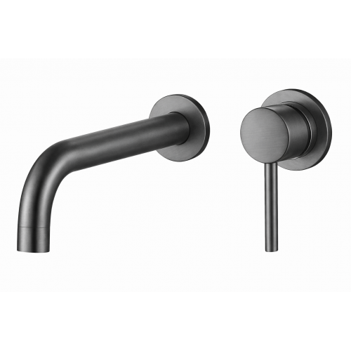 Змішувач для раковини VBI MILANO LONG GRAPHITE прихованого монтажу Змішувач для раковини VBI MILANO LONG GRAPHITE прихованого монтажу