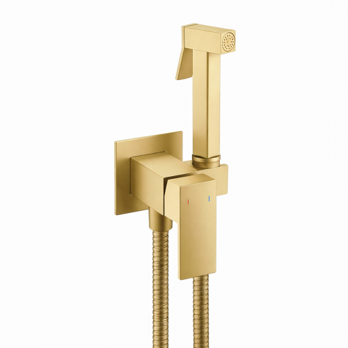 Набор гигиенического душа VBI LORENO BRUSHED GOLD