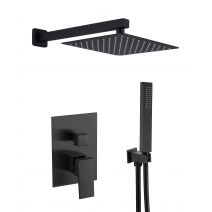 Душева система VBI LORENO BLACK прихованого монтажу