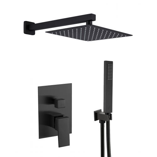 Душева система VBI LORENO BLACK прихованого монтажу Душева система VBI LORENO BLACK прихованого монтажу