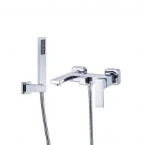 Смеситель для ванны и душа VBI LORENO CHROME настенный