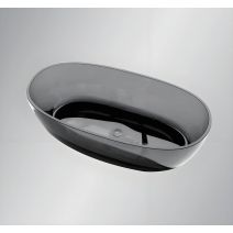 Ванна VBI VESUVIO BLACK 170 x 78 скляна окремо.