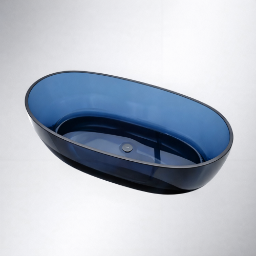 Ванна VBI VESUVIO BLUE 170 x 78 скляна окрема