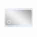 Зеркало Qtap Aquarius 1200х800 с LED-подсветкой кнопочный выключатель, линза, QT2178141980120W