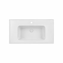 Раковина Qtap Albatross A 900х500х230 White с донным клапаном QT01115090AW