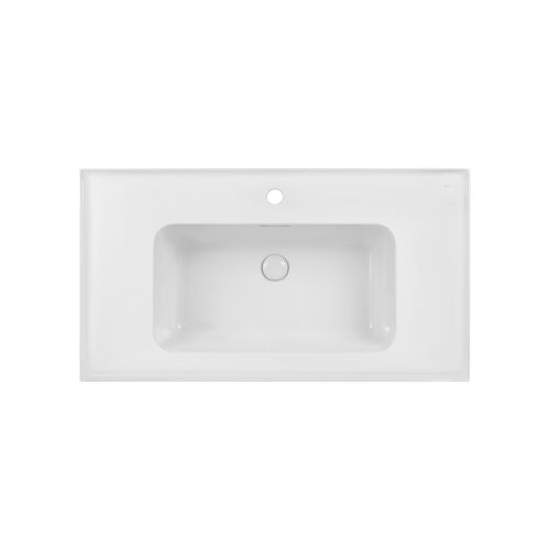 Раковина Qtap Albatross A 900х500х230 White с донным клапаном QT01115090AW