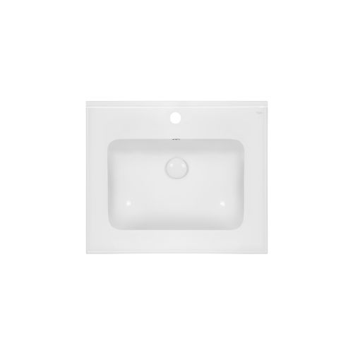 Раковина Qtap Albatross E49 600х490х200 White с донным клапаном QT01119060E49W