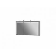 Зеркальный шкаф "Levanto-128" серый