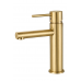 Змішувач для раковини VBI LIRIO BRUSHED GOLD низький Змішувач для раковини VBI LIRIO BRUSHED GOLD низький