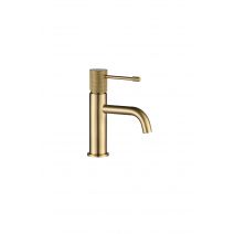 Змішувач для раковини VBI MILANO UNO BRUSHED GOLD низький