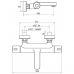 Термостатичний настінний змішувач для ванни Ravak TE 023.00 / 150