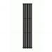 Дизайн радіатор Genesis Aqua Marbel 1600x450 Чорний, білий, графіт