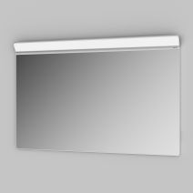 Алюминиевое зеркало AM.PM Inspire V2.0 настенное с LED-подсветкой и системой антизапотевания, 100 см