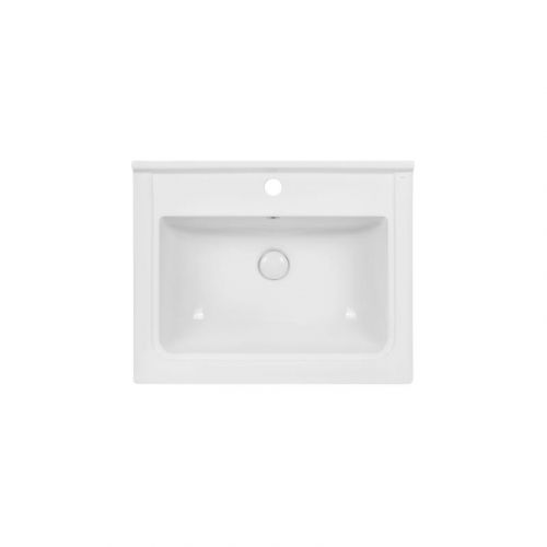 Раковина Qtap Albatross Q 600х480х230 White з донним клапаном QT01115060QW