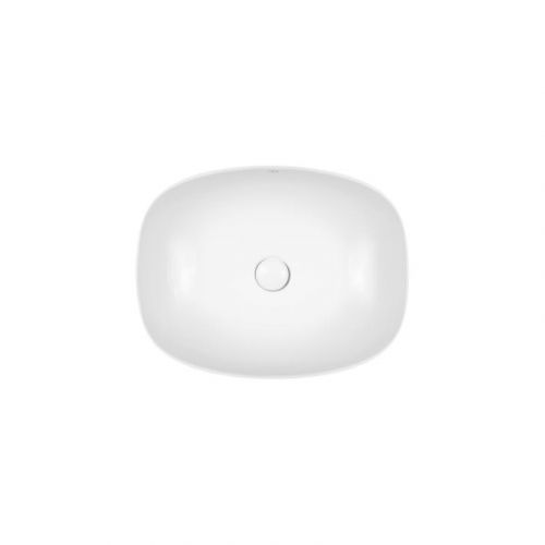 Раковина-чаша Qtap Cardinal 500х380х140 White з донним клапаном QT04117050TW