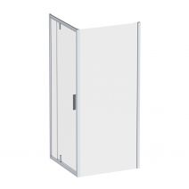 Душова кабіна AM.PM Gem Square Pivot 90x90 см без піддону W90UG-404-9090-MT