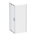 Душова кабіна AM.PM Gem Square Pivot 90x90 см без піддону W90UG-404-9090-MT