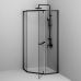 Душова кабіна AM.PM Gem 5-corner Pivot 90x90 см без піддону W90UG-405-9090-BT